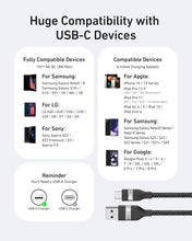 Load image into Gallery viewer, Anker USB-A to USB-C Cable (3 ft/6 ft, Upcycled-Braided)
