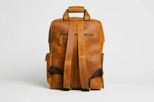 Load image into Gallery viewer, The MANN Bag | Large Capacity Leather Camera Backpack
