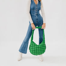 Load image into Gallery viewer, Carmen Quilted Hobo Tote Bag
