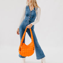 Load image into Gallery viewer, Carmen Quilted Hobo Tote Bag
