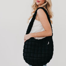 Load image into Gallery viewer, Carmen Quilted Hobo Tote Bag
