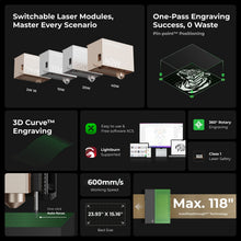 Load image into Gallery viewer, xTool S1 Enclosed Diode Laser Cutter
