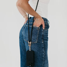 Load image into Gallery viewer, Metallic Phone Holder Crossbody Strap
