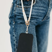 Load image into Gallery viewer, Metallic Phone Holder Crossbody Strap
