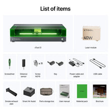 Load image into Gallery viewer, xTool S1 Enclosed Diode Laser Cutter
