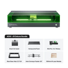 Load image into Gallery viewer, xTool S1 + 1064nm IR Laser Kit: Enclosed Diode Laser Engraver &amp; Cutter
