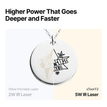 Load image into Gallery viewer, xTool F2 5W IR &amp; 15W Diode Portable Dual Laser Engraver
