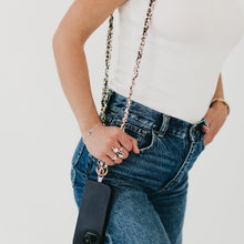 Load image into Gallery viewer, Tweed Phone Holder Crossbody Strap
