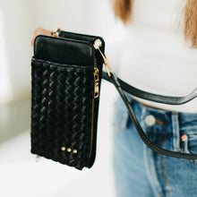 Load image into Gallery viewer, Woven Double Duty Phone Bag
