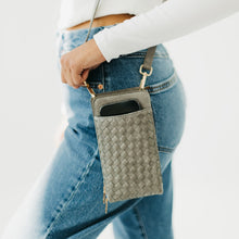 Load image into Gallery viewer, Woven Double Duty Phone Bag
