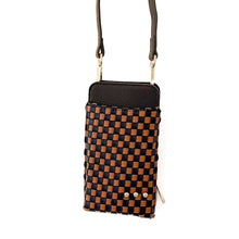 Load image into Gallery viewer, Woven Double Duty Phone Bag

