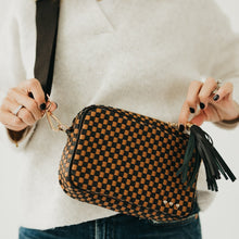 Load image into Gallery viewer, Woven Willow Camera Crossbody Bag
