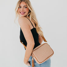 Load image into Gallery viewer, Woven Willow Camera Crossbody Bag
