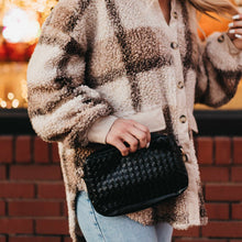 Load image into Gallery viewer, Woven Willow Camera Crossbody Bag
