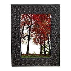 Grasslands Road Matte Black Ceramic Imprint 4x6 Frame