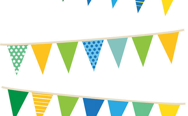 Savage Party Banners Printed Background Paper