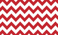 Load image into Gallery viewer, Savage Red &amp; White Chevron Printed Background Paper

