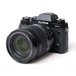Fujifilm X-T1 w/XF 18-135mm Lens Kit - Black Camera