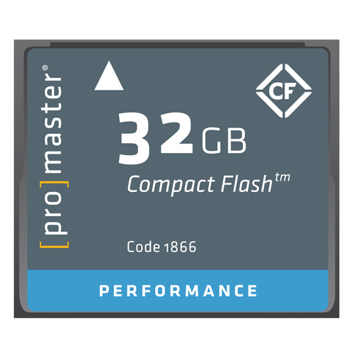 Promaster Compact Flash 32GB 500x Performance