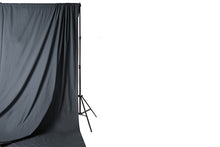 Load image into Gallery viewer, Savage Gray Solid Colored Muslin Backdrop
