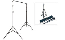 Load image into Gallery viewer, Savage Gray, Black &amp; White Solid Colored Muslin Backdrop Kit

