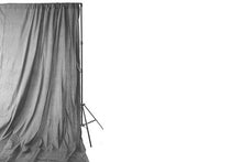 Load image into Gallery viewer, Savage Light Gray Washed Muslin Backdrop
