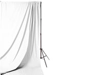 Load image into Gallery viewer, Savage White Solid Colored Muslin Backdrop
