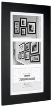 Load image into Gallery viewer, Malden 3 opening 5X7 Manhattan Black Frame
