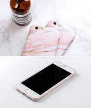 Load image into Gallery viewer, Cracked Marble iPhone Case
