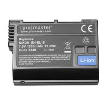 Load image into Gallery viewer, Promaster Nikon EN-EL15 Li-ion battery
