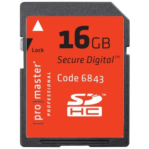 Promaster Professional SDHC 16GB Memory Card