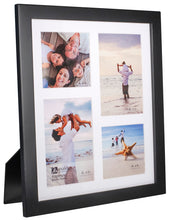Load image into Gallery viewer, Malden 4 Opening Linear Black Frame with Mat
