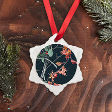 Load image into Gallery viewer, Customizable Porcelain Ornament
