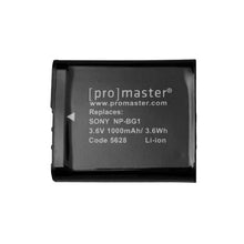Load image into Gallery viewer, ProMaster Li-ion Battery for Sony NP-BG1

