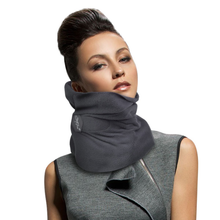Load image into Gallery viewer, Modern Travel Pillow - Grey
