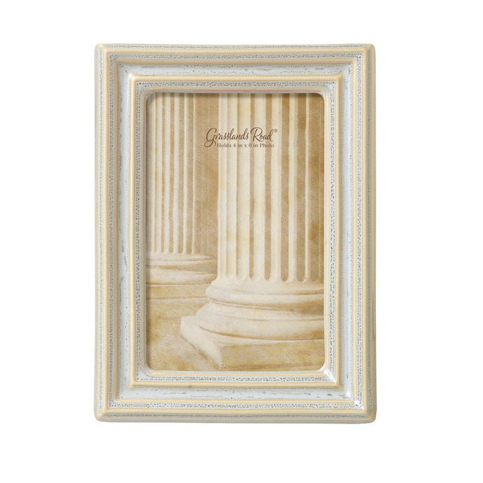 Grasslands Road Feather Grey Ceramic 4x6 Frame