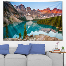 Load image into Gallery viewer, Moraine Lake by Third Eye Tapestries

