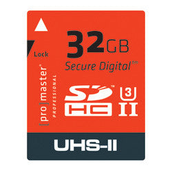Promaster Professional SDHC Ultra High Speed 32GB Memory Card