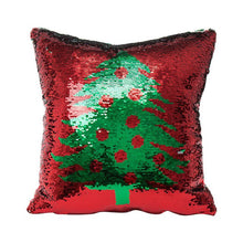 Load image into Gallery viewer, Cushion cover For Merry Christmas Color Glitter
