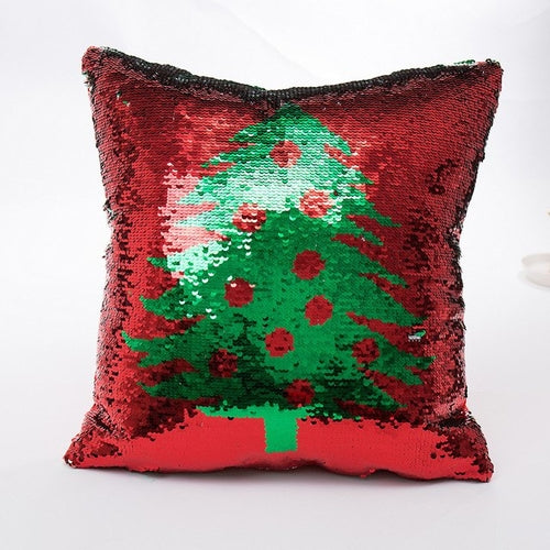 Cushion cover For Merry Christmas Color Glitter
