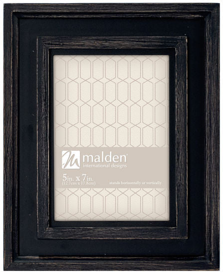 Malden Double Ridge Distressed 5x7 Frame