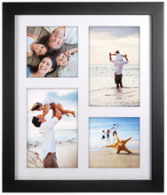 Load image into Gallery viewer, Malden 4 Opening Linear Black Frame with Mat
