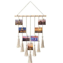 Load image into Gallery viewer, Hanging Woven Photo Rope
