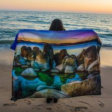 Load image into Gallery viewer, Lake Tahoe by Third Eye Tapestries
