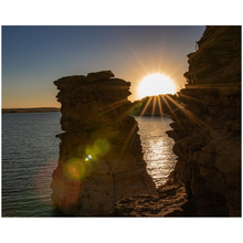 Load image into Gallery viewer, Kanopolis Rocks Sunset Fine Art Print
