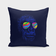 Load image into Gallery viewer, Blue Gorilla Cushion/Pillow
