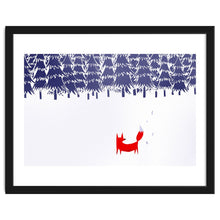 Load image into Gallery viewer, Alone In The Forest Art Print
