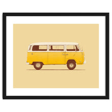 Load image into Gallery viewer, Yellow Van Framed Artwork
