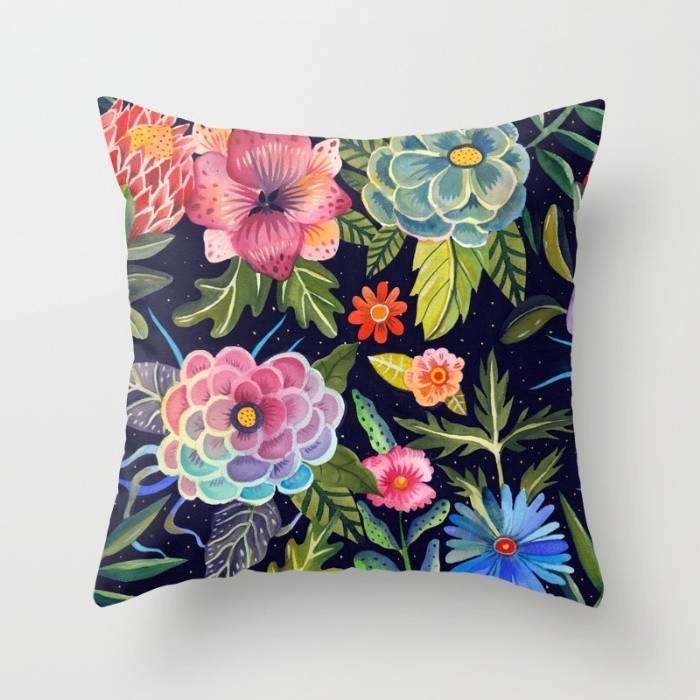 Cosmic Florals Cushion/Pillow