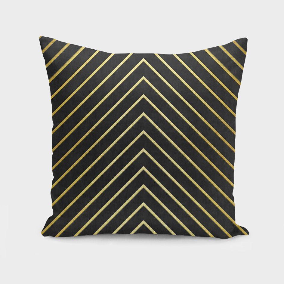 Minimalist and golden art Cushion/Pillow